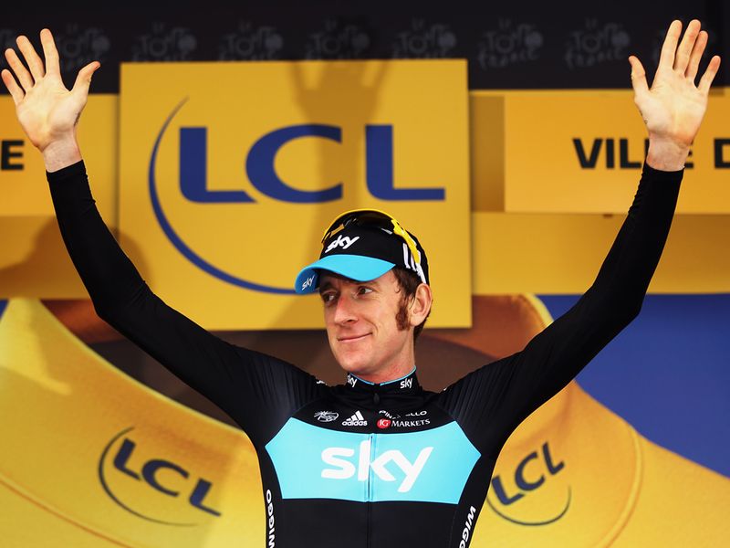 Wiggins comfortably maintained his overall advantage...