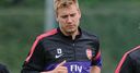 Frankfurt in Bendtner talks