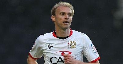 Luke Chadwick: Hit two goals for MK Dons as they defeated Scunthorpe