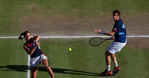 London 2012 Tennis Mixed Doubles Live Scores