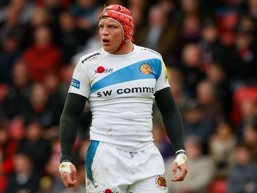 Tom Johnson: Happy to stay with Exeter