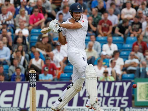 Cook: New England captain scored heavily in India&nbsp;