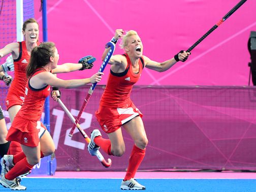 Alex Danson scored the opening goal of the match&nbsp;