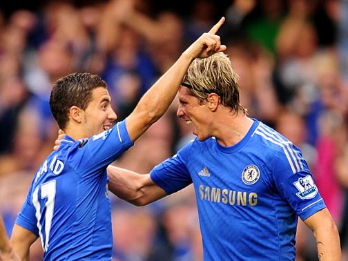 Hazard and Torres both scored in Chelsea's victory&nbsp;