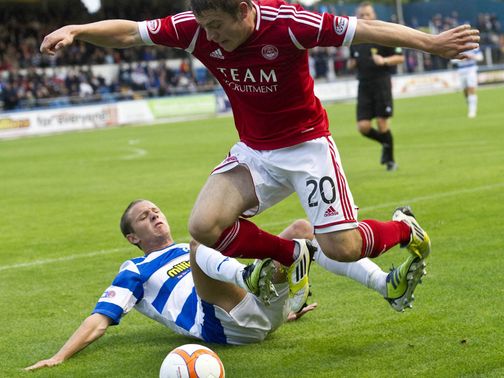 Ryan Fraser: On the receiving end