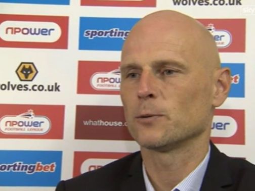 Stale Solbakken: Unhappy with performance against Charlton