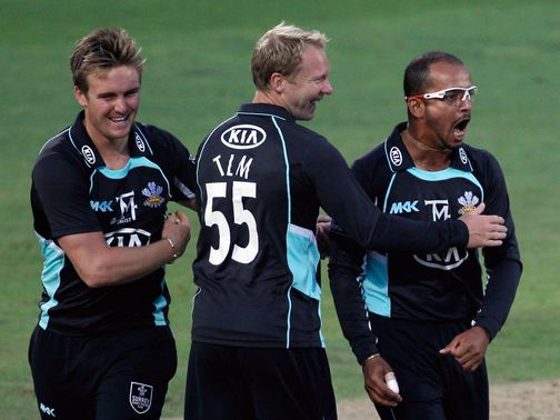 Surrey proved far too good for the Dragons