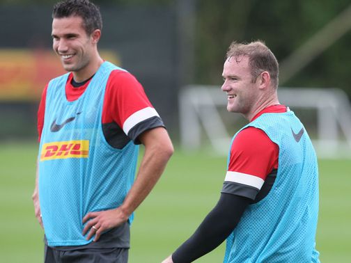 Robin van Persie and Wayne Rooney are backed to impress.