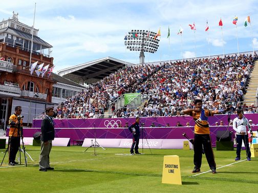 Olympic archery has done the Lord's outfield few favours.