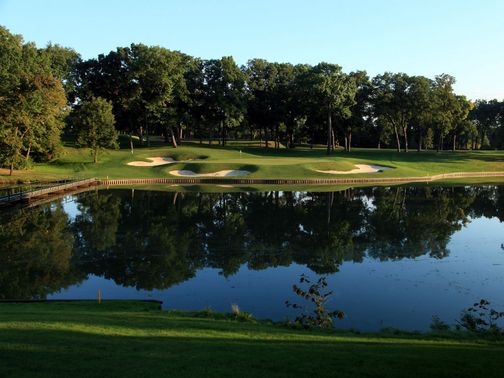 13th hole: 245 yards, par 3&nbsp;