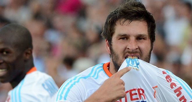 Andre Pierre Gignac: Helped Marseille to victory