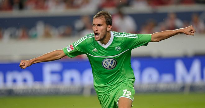Bas Dost scores the crucial goal