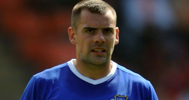 Darron Gibson: Backed to prove the doubters wrong by Everton skipper Phil Neville