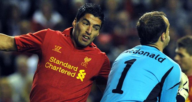 Suarez: Scored crucial late goal