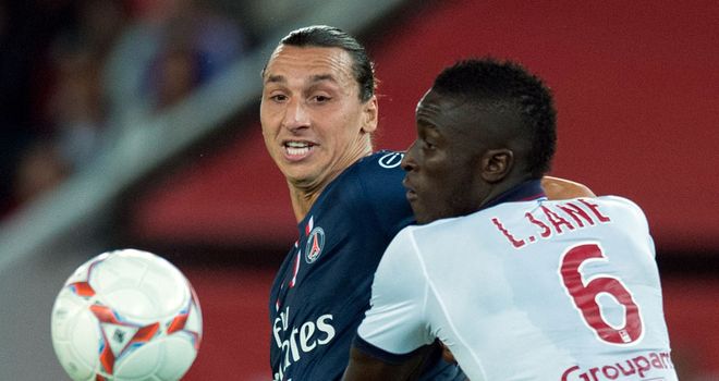 Zlatan Ibrahimovic: Kept out by Bordeaux's defence