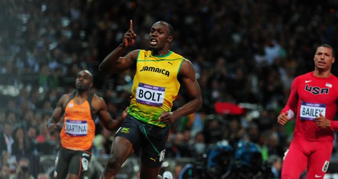 Usain Bolt: claimed 100m gold with second fastest time in history