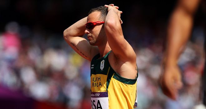 Oscar Pistorius: Admits he is not confident of his chances in the 100 metres