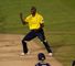 Dimitri Mascarenhas: Hampshire skipper celebrates the wicket of Yorkshire's Joe Root