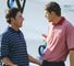 Jose Maria Olazabal (L) chose to ignore the wildcard claims of three-time major winner Padraig Harrington (R)