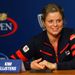 Clijsters then gave a final press conference before retiring.