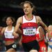 Asli Cakir Alptekin of Turkey secures the Gold Medal after a very slow race