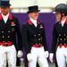 Carl Hester Laura Bechtolsheimer and Charlotte Dujardin teamed up for victory in the dressage