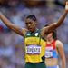 South Africa's Caster Semanya takes Silver, but she will be disappointed not to have pushed Mariya Svinova all the way