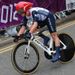 Earlier in the day Emma Pooley represented Team GB's best hopes of a medal in the women's event
