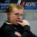 Neil Lennon looks on as his Hoops side take the upper hand against their Swedish hosts.
