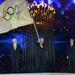 The Olympic Flag is passed to the Mayor of Rio de Janeiro, signifying the passing of responsibility to the Brazilian City
