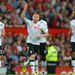 Damien Duff gave Fulham a shock early lead against Manchester United