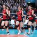Japan took the volleyball bronze medal with a 3-0 victory over South Korea at Earls Court.