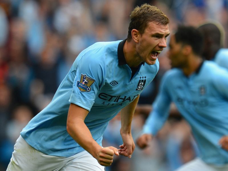 Edin Dzeko made it 2-2
