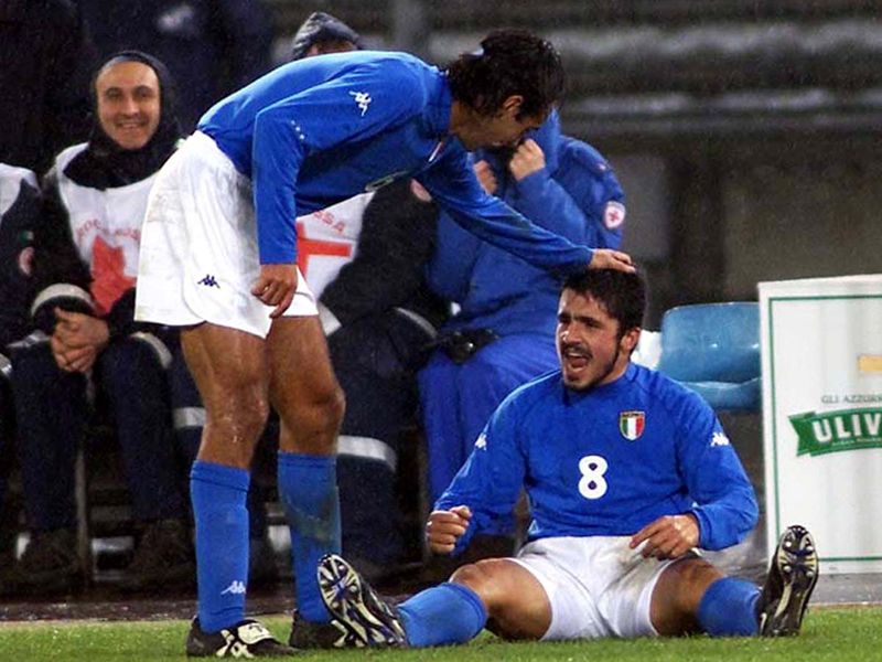 ... but Gennaro Gattuso scored the winner for the hosts, who triumped by a single goal
