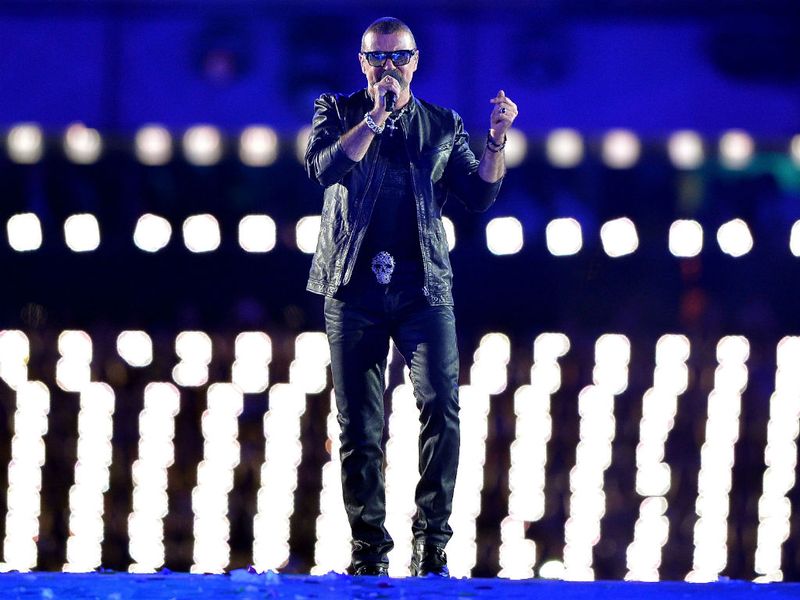 George Michael gets the music back underway