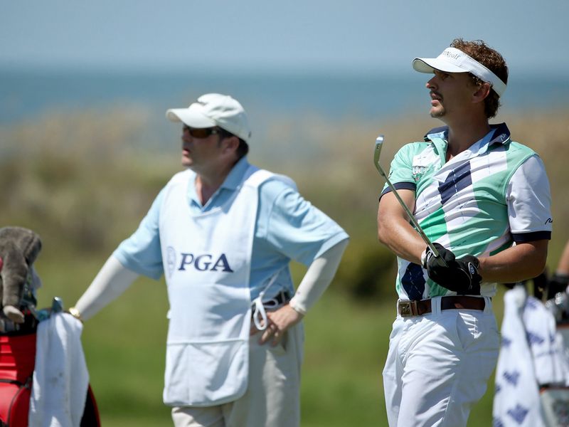 But the course bit back late on and four consecutive bogeys saw him finish at -4.