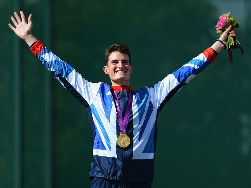 Moments later Peter Wilson picked up a shooting gold at the Royal Artillery Barracks.