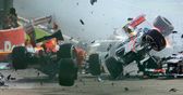 Grosjean's first-lap collisions