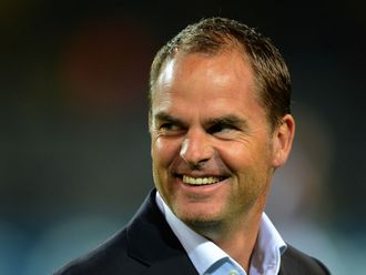 Frank de Boer: To stay at Ajax until 2017
