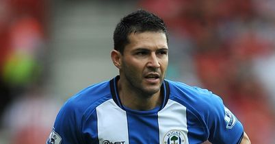 Antolin Alcaraz: Wigan defender not match fit
