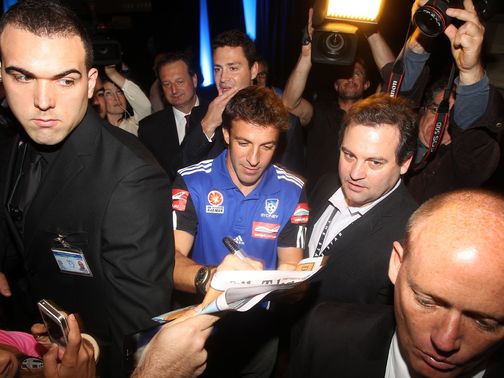 Alessandro Del Piero: Has arrived in Australia