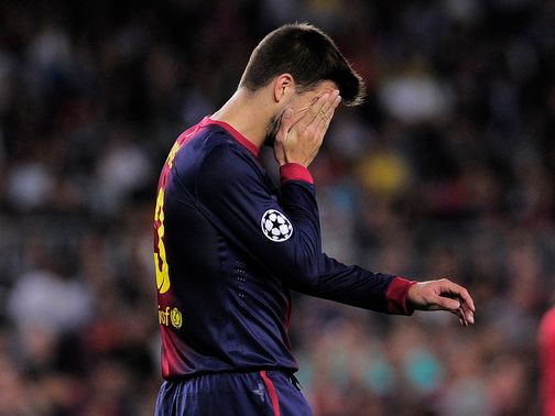 Gerard Pique: Foot injury