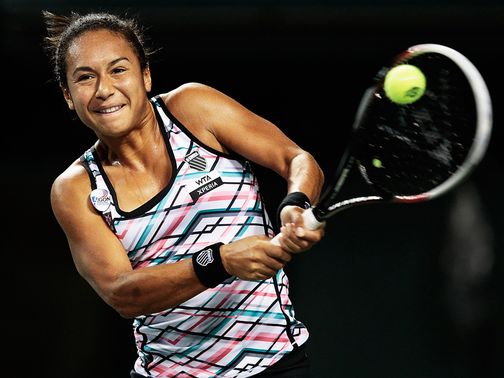 Heather Watson: Battled to victory in Japan