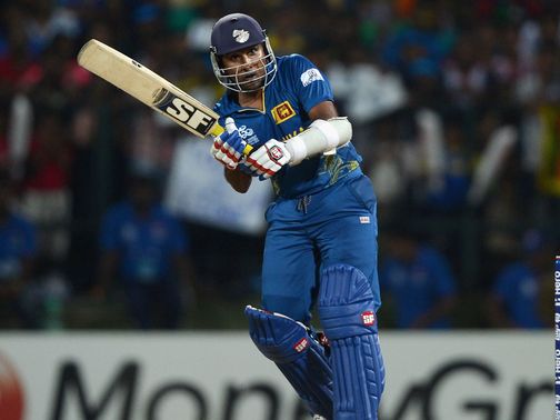 Mahela Jayawardene: Hit a fine and unbeaten 65
