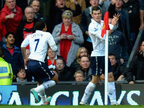 Bale helped Spurs win at Old Trafford in September