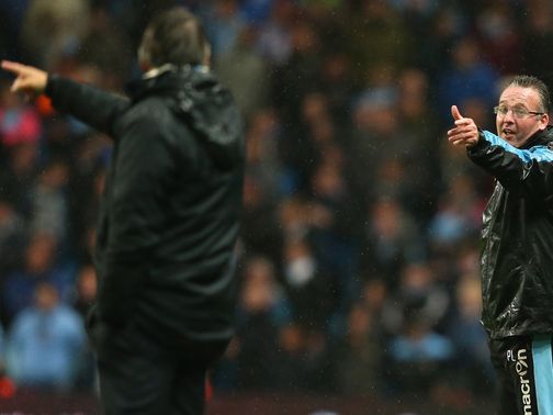 Lambert and Mancini have words
