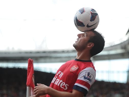 Santi Cazorla: Enjoying life in the Premier League