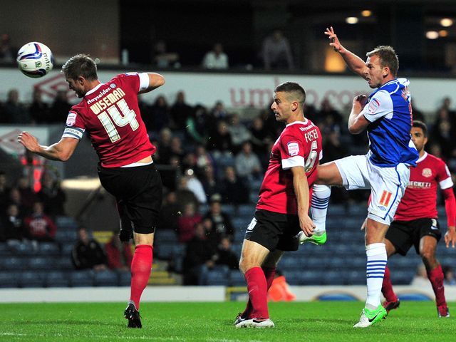 Jordan Rhodes nets for Blackburn