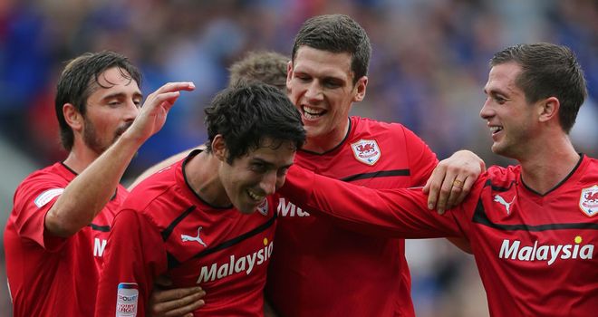 Whittingham: Celebrates his hat-trick goal