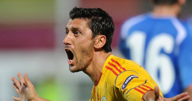 Ciprian Marica: Helped Romania to a 1-0 win over Turkey